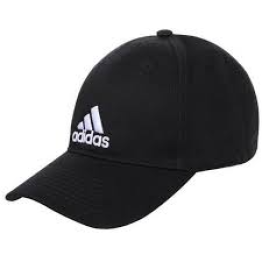 Black addidas Cotton Cap
