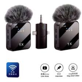 F11-2 Wireless Microphone, a versatile audio device designed for a range of uses, including live shows, interviews, vlogs, and short videos.