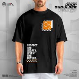 Men’s Premium Drop Shoulder T-Shirt – Comfortable Casual Tee