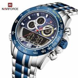 NAVIFORCE 9188 Men Watch Waterproof Sports Men’s Quartz Wrist Watches Waterproof Stainless Steel Date Relogio Masculino