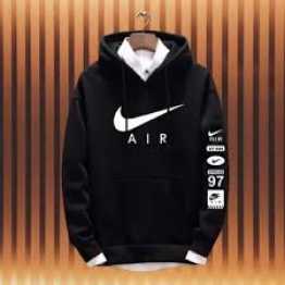 Premium quality black color full sleeve hoodie Jacket for Men