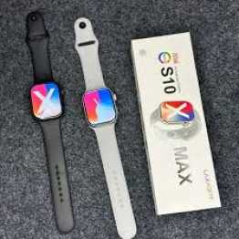 S10 Max Laxasfit Smart Watch 2.29 Inch AMOLED Display NFC Bluetooth Call Wireless Charging