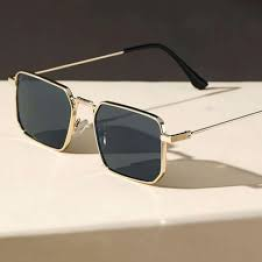 Square Metal Frame Sunglasses