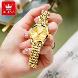 Stylish & Fashionable 9931 Elegant Rhombus Mirror Original Quartz Ladies Watch