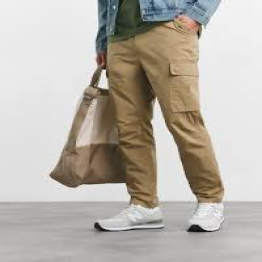 Twill Casual Cargo Pant for Men