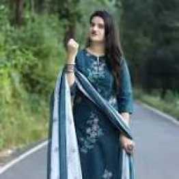 Unstitched Cotton Screen Printed Salwar Kameez For Women 3 Pice Dress